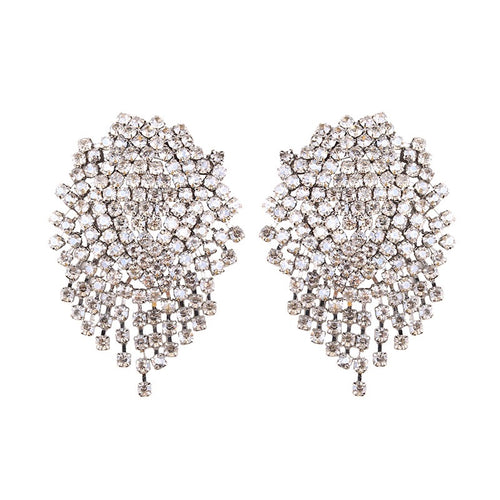 statement earrings crystal earrings chic jewelry edgability