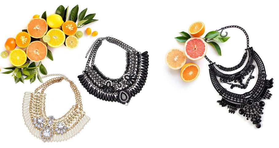 Statement Necklaces: Vitamin C Collection