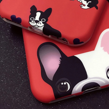 single pup multi pup red iphone case detail view edgability