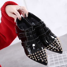 rivets black boots brogues edgability top view