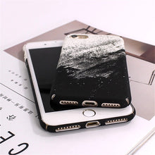 black and white matte iphone 7 case edgability angle view