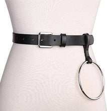 waist belt black belt edgy fashion edgability