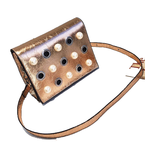 studded bag gold bag sling bag edgability