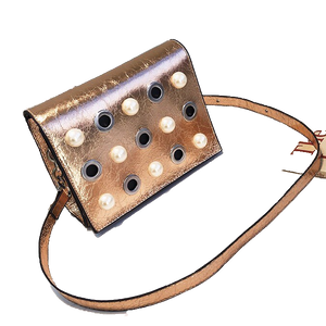 studded bag gold bag sling bag edgability
