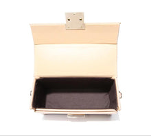 beige formal micro mini box bag edgability inside view