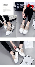 quirky embroidered white sneakers with crystals edgability detail view
