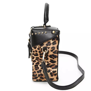 leopard bag box bag edgability side view
