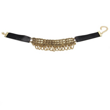 gold ethnic choker edgability front view