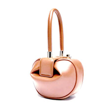 brown bag round bag mini bag clutch bag edgability side view