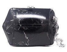 marble bag black bag sling bag edgability front view