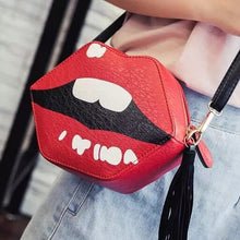lips bag kiss bag sling bag edgability model view