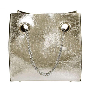 metallic bag sling bag edgy fashion edgability