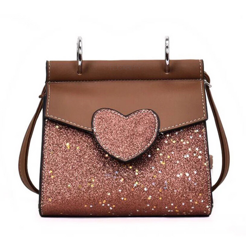 hearts glitter bag sparkle bag edgability