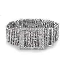 crystals belt trendy accessories edgability front view