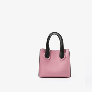 pink bag bucket bag mini bag sling bag edgability front view