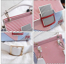 striped bag trendy bag womens bag edgability detail view