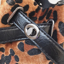 bucket bag drawstring bag leopard bag sling bag edgability detail view
