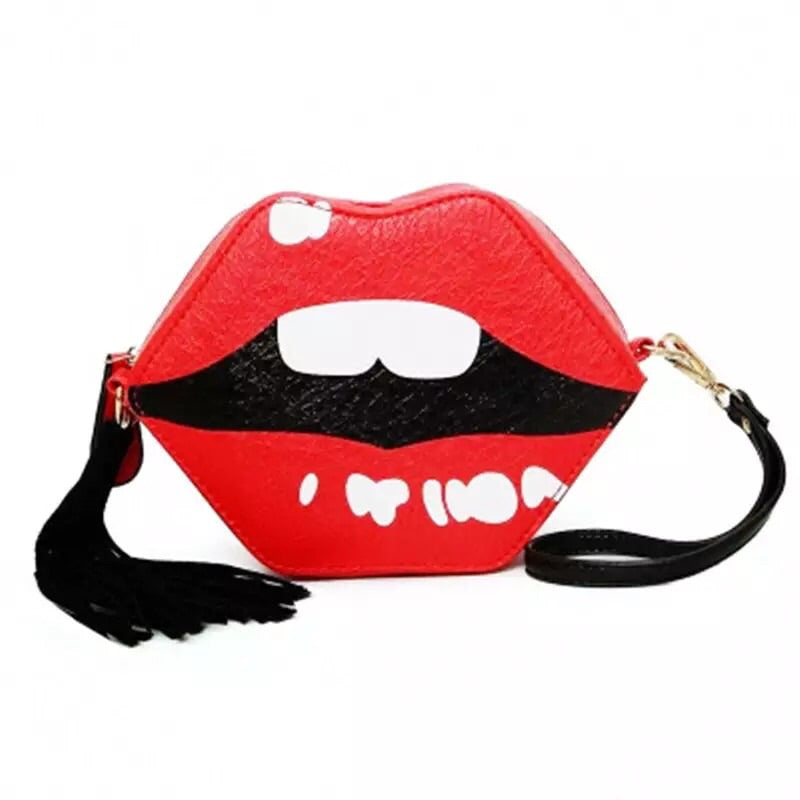 lips bag kiss bag sling bag edgability