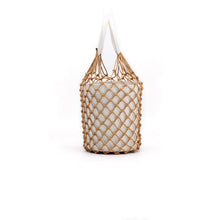 bucket bag basket drawstring bag edgability side view