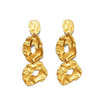 egyptian gold statement earrings edgability front view 