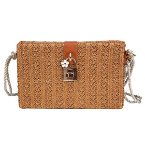 basket clutch bag brown box bag edgability