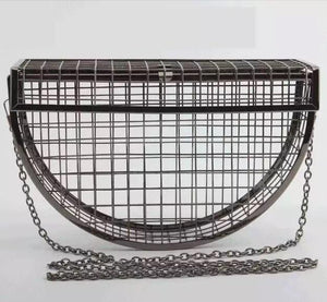 art deco bag cage bag edgability front view