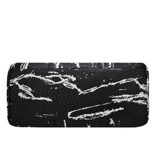 black and white bag marble travel bag edgability bottom view