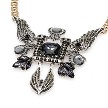 art deco jewelry statement necklace edgability top view