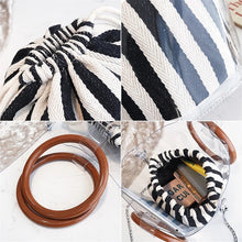 clear bag transparent bag bucket bag edgability detail view