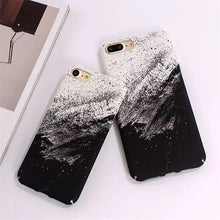 black and white matte iphone 7 case edgability top view
