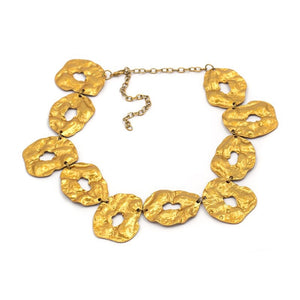 egyptian gold statement necklace edgability