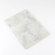 texture pattern white marble print notebook edgability