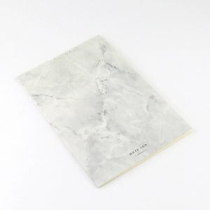 texture pattern white marble print notebook edgability