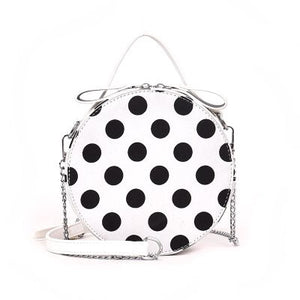 polka dots bag box bag round bag edgability