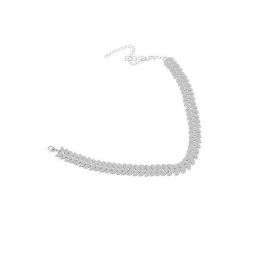 silver choker trendy jewellery edgability