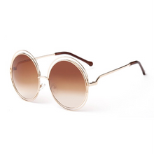 brown shades round sunglasses edgability