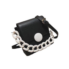 black bag clutch bag sling bag white strap edgability