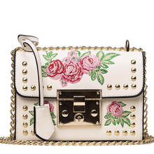 studded bag floral bag edgability