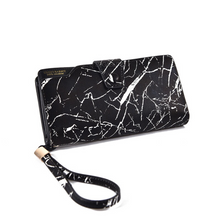 marble black wallet edgability angle view