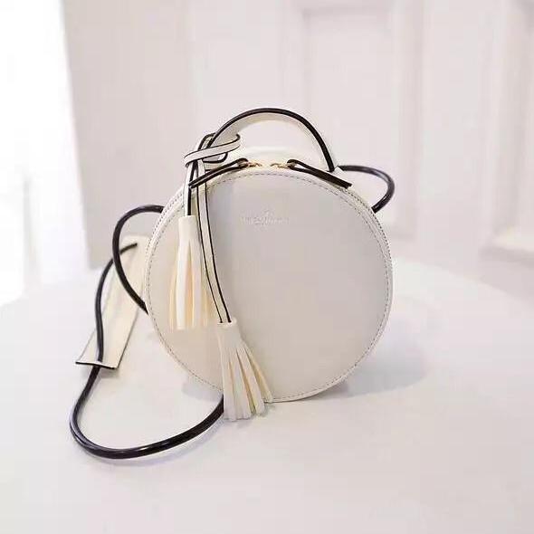 round bag box bag with tassels edgability