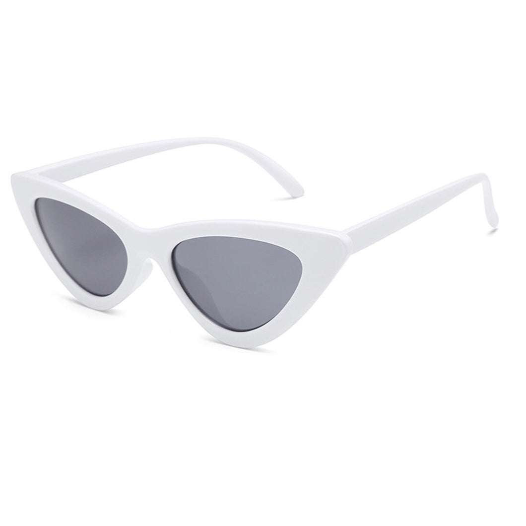 cat eye sunglasses white sunglasses edgability