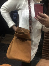 bucket bag brown bag classy bag edgability model view