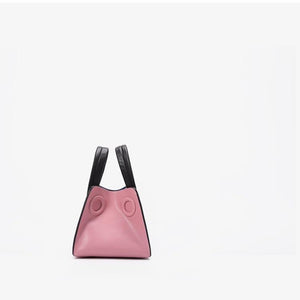 pink bag bucket bag mini bag sling bag edgability side view