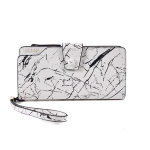 marble white wallet edgability front view