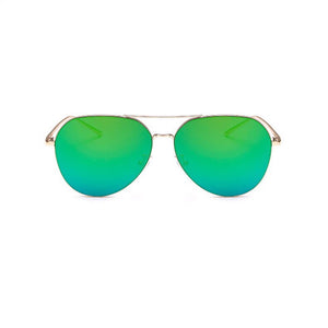 green blue sunglasses mirror sunglasses edgability front view