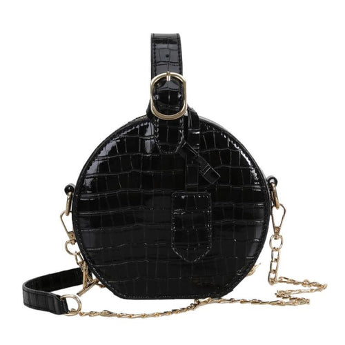 black bag croc skin bag round bag box bag edgability