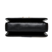 black and white bag classy bag edgability bottom view