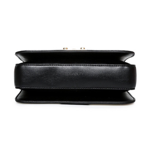 black and white bag classy bag edgability bottom view
