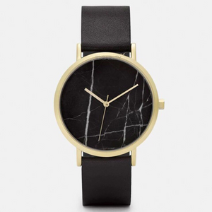 marble black watch leather like edgability