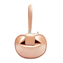 brown bag round bag mini bag clutch bag edgability front view